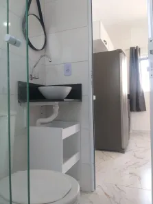 Kitnet com 1 Quarto para alugar, 18m² no Jardim Virgínia, Guarujá