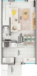 Casa de Condomínio com 2 Quartos à venda, 75m² no Roma, Volta Redonda