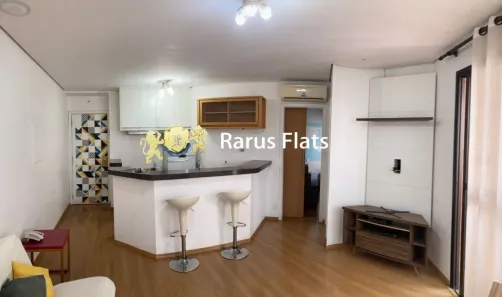 Flat com 1 Quarto para alugar, 43m² no Jardim Ampliação, São Paulo