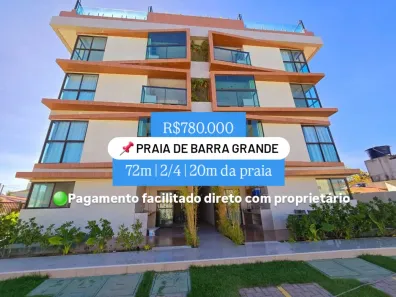 Flat com 2 Quartos à venda, 72m² no Barra Grande, Maragogi