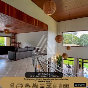 Fazenda / Sítio / Chácara com 5 Quartos à venda, 1070m² no Núcleo Rural Lago Oeste, Brasília
