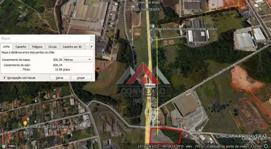 Terreno / Lote Comercial à venda, 13315m² no Vila Sol Nascente, Suzano