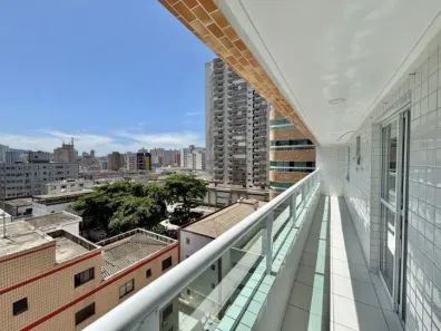 Flat com 1 Quarto à venda, 39m² no Boqueirão, Praia Grande