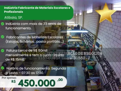 Loja / Salão / Ponto Comercial à venda, 150m² no Centro, Atibaia