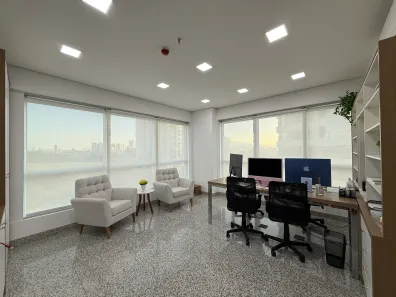 Conjunto Comercial / Sala para alugar, 38m² no Green Valley Alphaville, Barueri