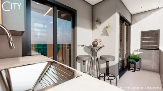 Studio com 3 Quartos à venda, 114m² no Vila Bancária, Campo Largo