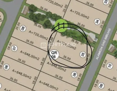 Terreno / Lote / Condomínio à venda, 720m² no Paranoá, Brasília