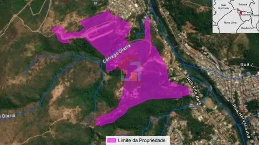 Terreno / Lote / Condomínio à venda, 248411m² no Vila Valeria, Raposos