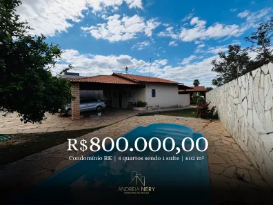 Casa de Condomínio com 4 Quartos à venda, 200m² no Região dos Lagos, Brasília