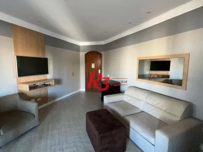 Flat com 1 Quarto para alugar, 48m² no Gonzaga, Santos