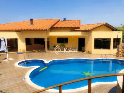 Casa de Condomínio com 7 Quartos para venda ou aluguel, 1300m² no Condomínio Fechado Piccolo Paese, Salto