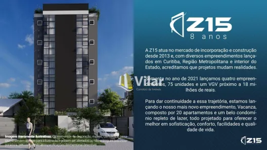Apartamento com 3 Quartos à venda, 77m² no Centro, Pinhais