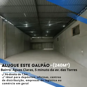 Galpão / Depósito / Armazém para alugar, 240m² no Novo Aleixo, Manaus