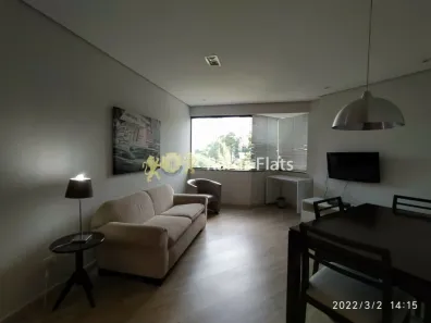 Flat com 1 Quarto para alugar, 45m² no Paraíso do Morumbi, São Paulo