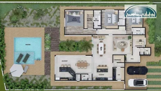 Casa de Condomínio com 3 Quartos à venda, 320m² no Terras de Santa Teresa, Itupeva