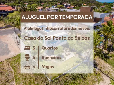 Casa com 3 Quartos para alugar, 487m² no Ponta do Seixas, João Pessoa