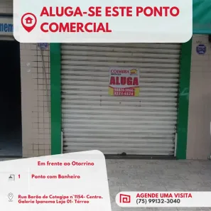 Loja / Salão / Ponto Comercial para alugar, 10m² no Centro, Feira de Santana