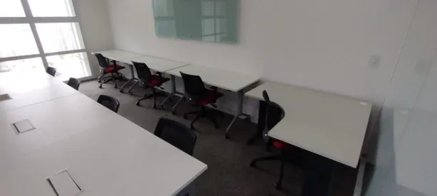 Conjunto Comercial / Sala com 1 Quarto para alugar, 135m² no Vila São Francisco (Zona Sul), São Paulo