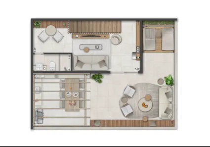 Cobertura com 3 Quartos à venda, 158m² no Itaipava, Petrópolis