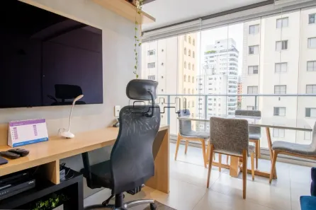 Apartamento com 1 Quarto à venda, 45m² no Indianópolis, São Paulo