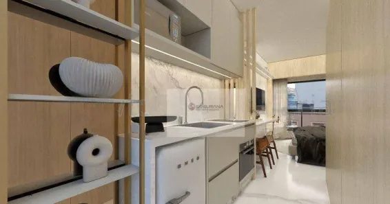 Studio com 1 Quarto para alugar, 25m² no Cerqueira César, São Paulo