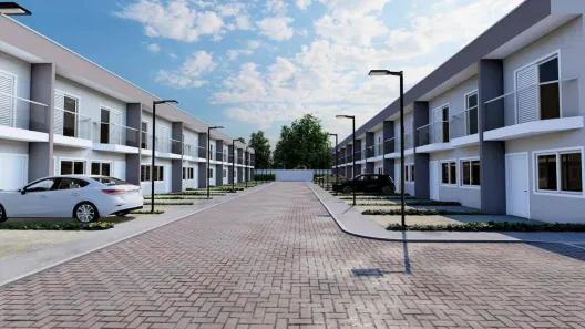 Casa de Condomínio com 2 Quartos à venda, 65m² no Jardim Luciana, Itaquaquecetuba