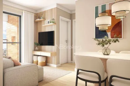 Apartamento com 2 Quartos à venda, 53m² no Pinheirinho, Curitiba
