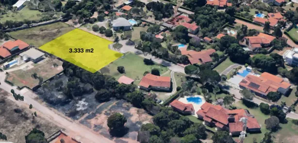Terreno / Lote / Condomínio à venda, 3333m² no Park Way, Brasília
