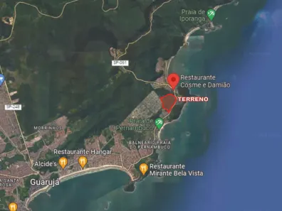 Terreno / Lote / Condomínio com 1 Quarto à venda, 545000m² no , Guarujá