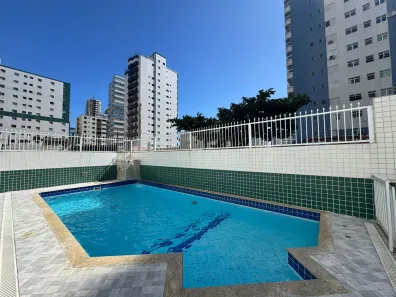 Apartamento com 2 Quartos para alugar, 90m² no Boqueirão, Praia Grande