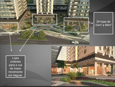 Conjunto Comercial / Sala à venda, 36m² no Jardim América, Itaguaí
