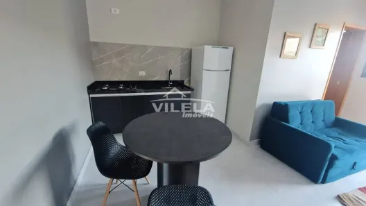 Flat com 1 Quarto para alugar, 34m² no Loteamento Jardim Aruan, Caraguatatuba