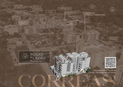 Apartamento com 2 Quartos à venda, 74m² no Corrêas, Petrópolis