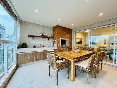 Apartamento com 4 Quartos para alugar, 241m² no Riviera, Bertioga