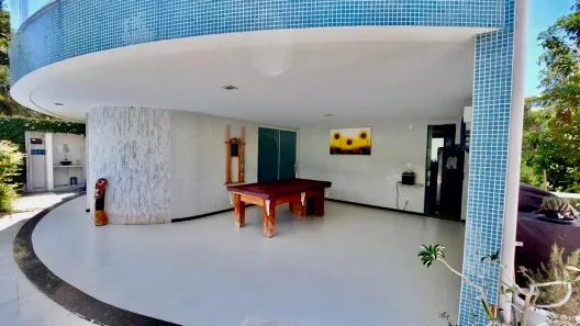 Casa de Condomínio com 4 Quartos para venda ou aluguel, 398m² no Busca Vida (Abrantes), Camaçari