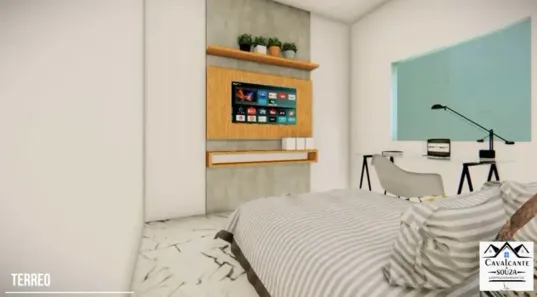 Apartamento com 2 Quartos à venda, 51m² no Parque São Vicente, São Vicente