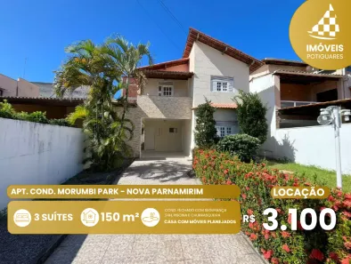 Casa com 3 Quartos para alugar, 150m² no Nova Parnamirim, Parnamirim