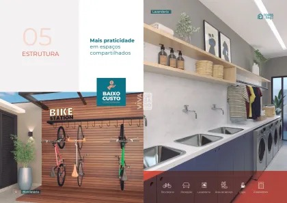 Flat com 1 Quarto à venda, 22m² no Monte Castelo, Volta Redonda