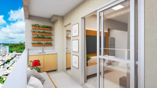 Apartamento com 2 Quartos à venda, 56m² no Jabotiana, Aracaju
