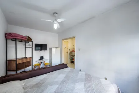 Kitnet com 1 Quarto para alugar, 31m² no Boqueirão, Santos
