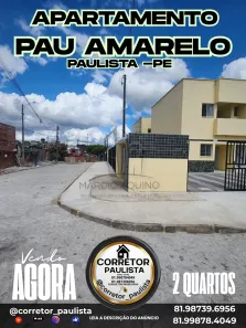 Apartamento com 2 Quartos à venda, 50m² no Pau Amarelo, Paulista