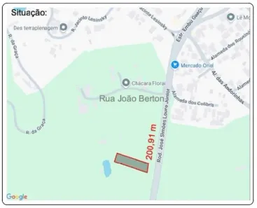 Terreno / Lote / Condomínio à venda, 2446m² no Penteado, Embu-Guaçu