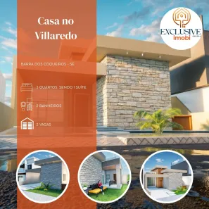Casa de Condomínio com 3 Quartos à venda, 140m² no Olhos d'Água, Barra dos Coqueiros