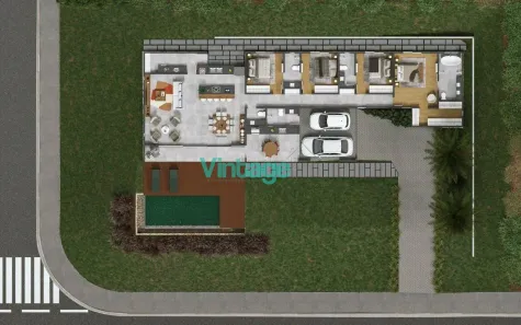 Casa de Condomínio com 4 Quartos à venda, 240m² no Califórnia, Florestal