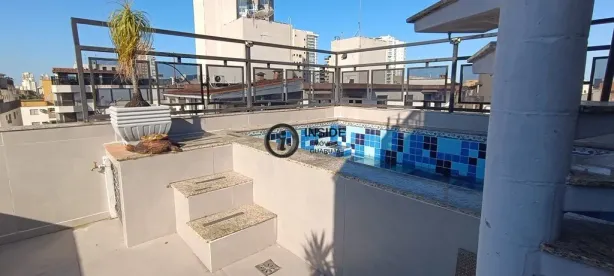 Cobertura com 3 Quartos para venda ou aluguel, 150m² no Enseada, Guarujá