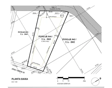 Terreno / Lote / Condomínio à venda, 1184m² no Busca Vida (Abrantes), Camaçari