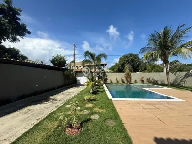 Casa de Condomínio com 4 Quartos para venda ou aluguel, 400m² no Busca Vida (Abrantes), Camaçari