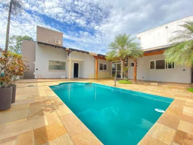 Casa de Condomínio com 3 Quartos para alugar, 454m² no Residencial Florença, Rio Claro