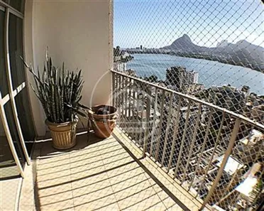 Apartamento com 4 Quartos à venda, 134m² no Lagoa, Rio de Janeiro