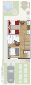 Casa de Condomínio com 2 Quartos à venda, 60m² no Los Álamos, Vargem Grande Paulista